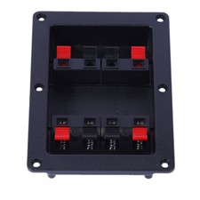 2pcs Thickened Speaker Junction Box Speaker Terminal Binding Post Audio Socket