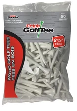unisex adult 50 Count Bag Golf Tees White 2.125 US