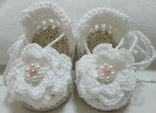 Sandali neonata 6/9 mesi Espadrillas neonata realizzate a mano #Back2eBay