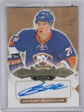 2016 17 Fleer Hot Prospects Rookie Auto #393/499 Anthony Beauvillier Islanders