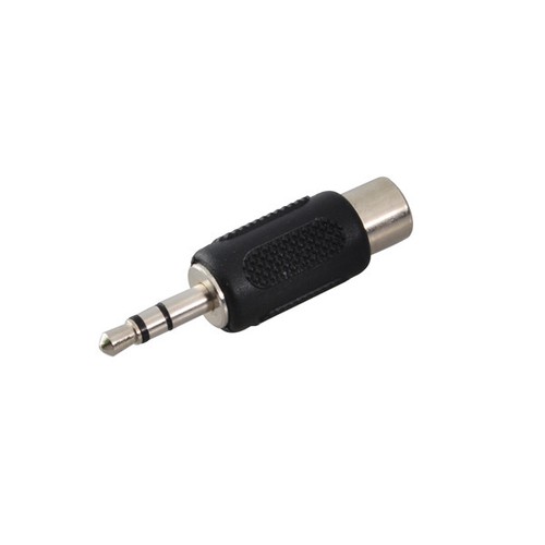 Phono RCA Female Jack to 3.5mm 1/8" Male Audio Cable Adapter Converter Connector - Picture 2 of 3