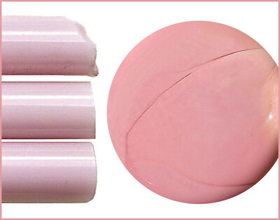 Dunkles Rosa Pastell handgezogen (4/5mm) - Effetre P256H (Out Of Production!)