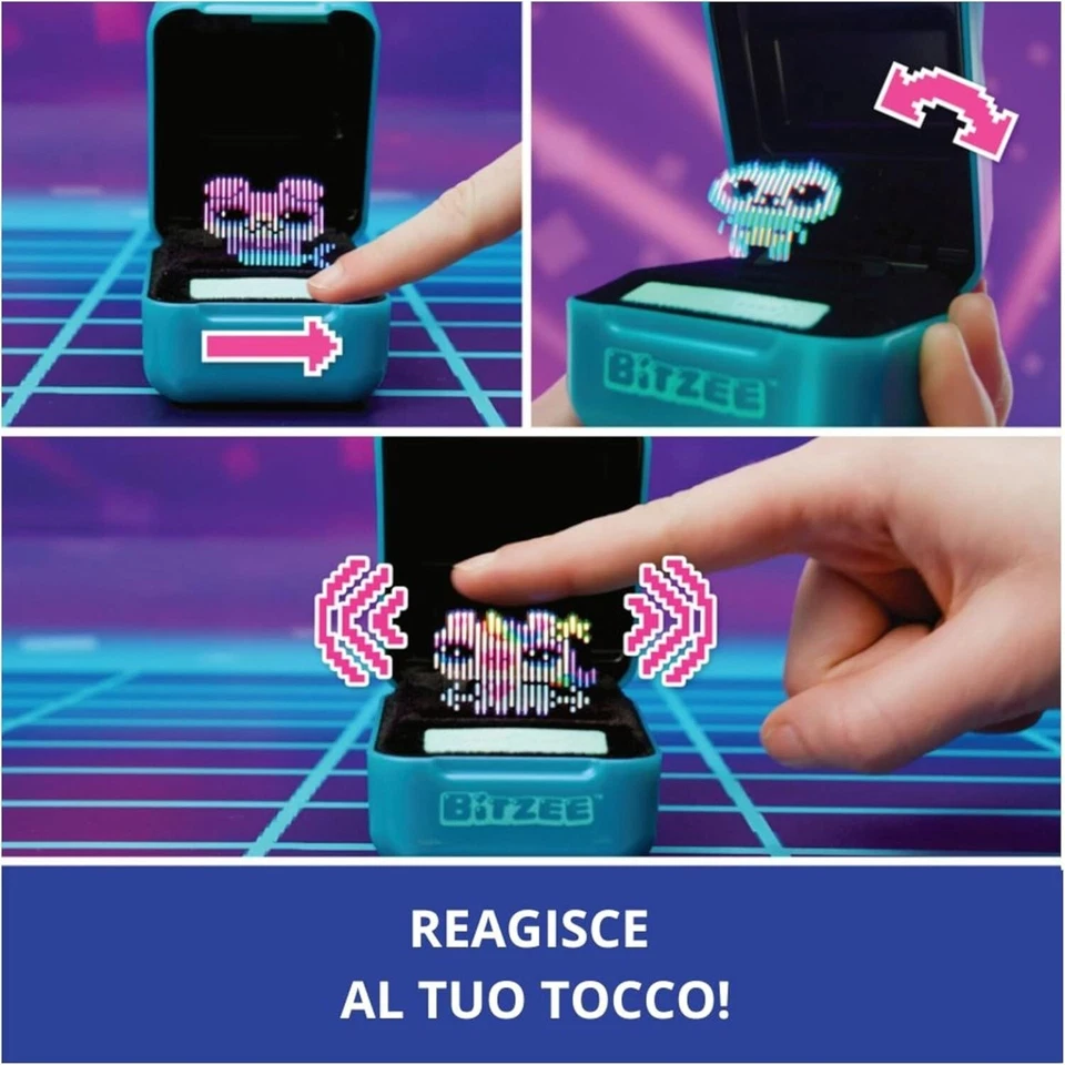 Bitzee Versione Magicals Cucciolo Digitale Interattivo 6069066 -nuovo-Italia - Immagine 4 di 4