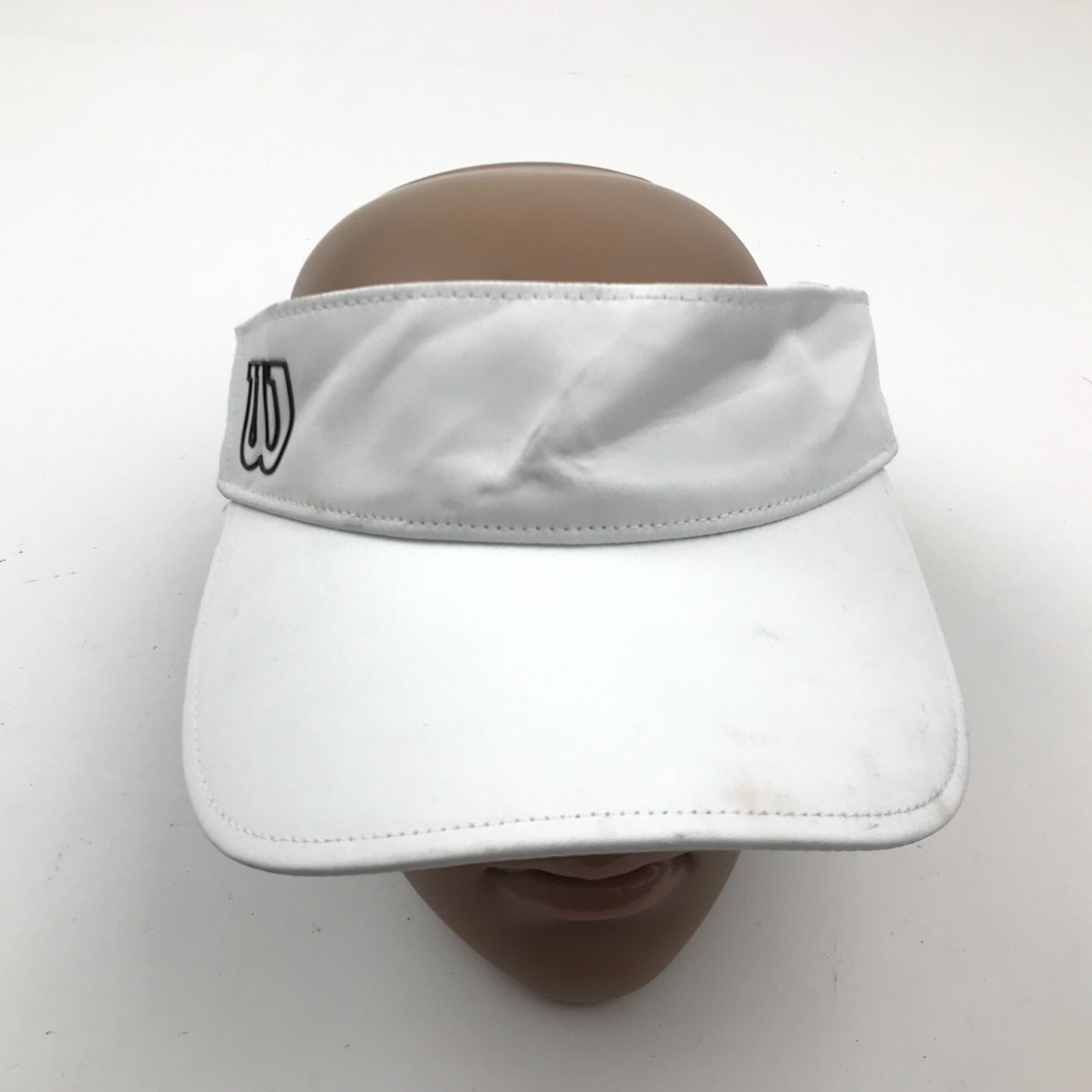 Wilson Visor Hat Cap Strapback White Adjustable E… - image 1
