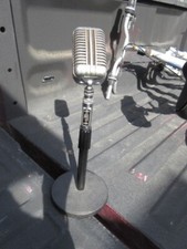 Vintage 1940's Art Deco Astatic WR-20 microphone and Stand