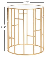 Safavieh Doreen Mirror Top Accent Table, Reduced Price 2172717008 FOX2533A