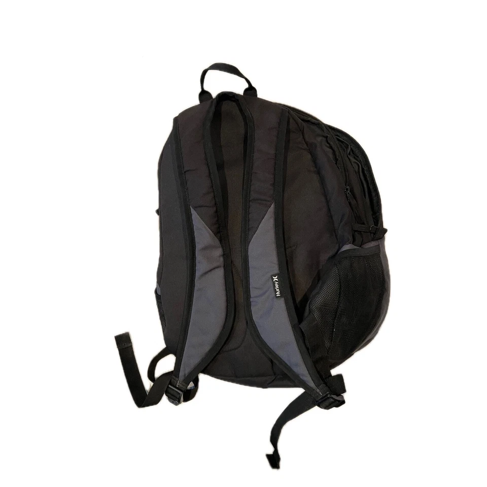 Hurley Black Gray Skater Backpack - image 2 of 4