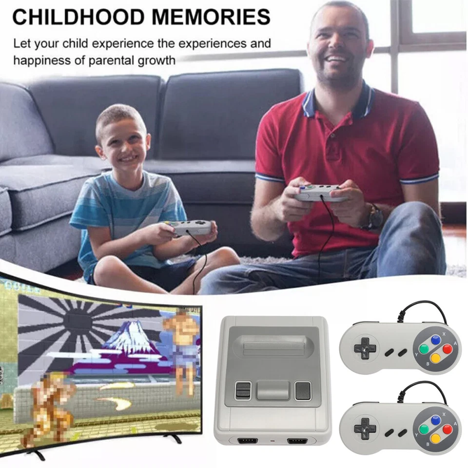 821 Retro Videospielkonsole HDMI HD TV Spiel Stick mit 2 Controller Gamepad NEU - Bild 4 von 4