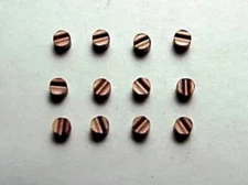 AFX 6 PR HO SLOT CAR BRUSHES W/ V GROOVE & TAPER..NEW