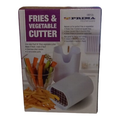 Neu!! Prima!! Pommes & Gemüseschneider, Pommesmaschine, Würfeln und Würfeln. - 15B