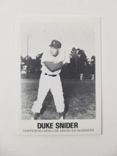 1977 TCMA RENATA GALASSO DUKE SNIDER BASEBALL CARD #24 LOS ANGELES DODGERS