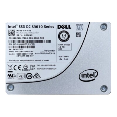 DELL Intel DC S3610 1.6TB SSD 2.5