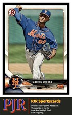 2018 Bowman #BP35 Marcos Molina New York Mets  Buy 4 - 35% OFF