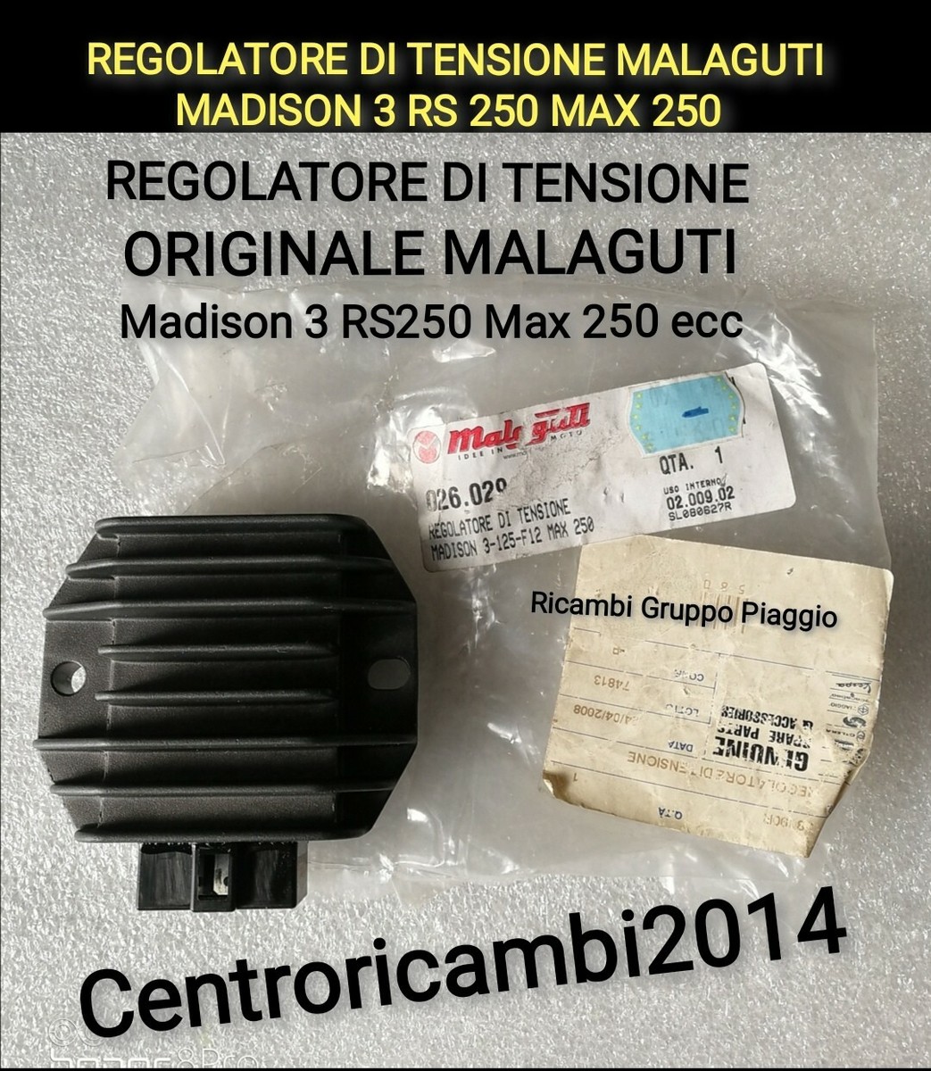 Regolatore Di Tensione Per Aprilia, Derbi, Italjet, Malaguti