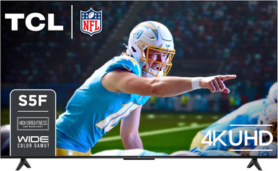 TCL S5 4K UHD Smart TV  Fire TV  Dolby Vision Alexa HDR PRO+ 43, 50, 55, 65, 75''