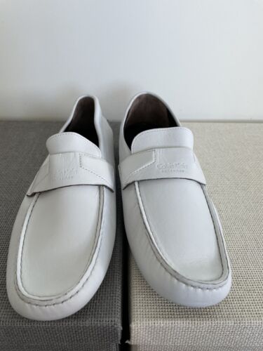 Mens Calvin Klein Collection Leather Loafers/Size 8/Italy/Brand New - Picture 3 of 8