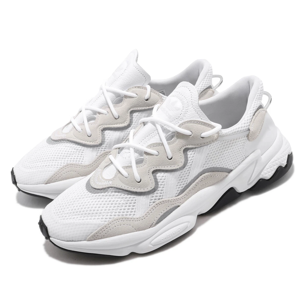 Black cheap white ozweego
