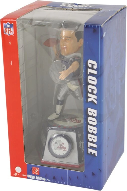 Tom Brady New England Patriots Super Bowl Bobblehead Reloj Nuevo En Caja 12532 Foto 2 de 2