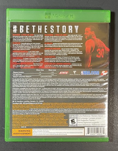 NBA 2K16 [ Stephen Curry Cover ] (XBOX ONE) USED - Picture 5 of 9