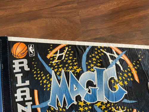 Vintage 90s Orlando Magic WinCraft Flag Pennant NBA Basketball - Picture 4 of 9