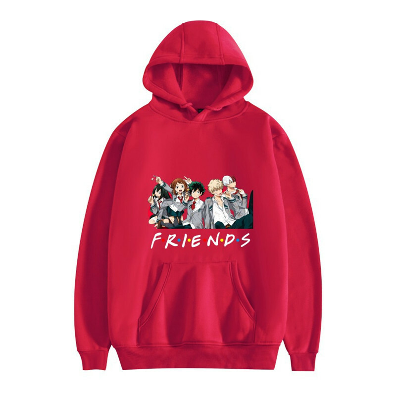 My Hero Academia Friends Kapuzenpullover My Hero Academia Hoodie