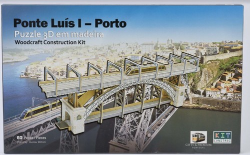 Luís I Bridge 3D Wooden Puzzle - Collector’s Item