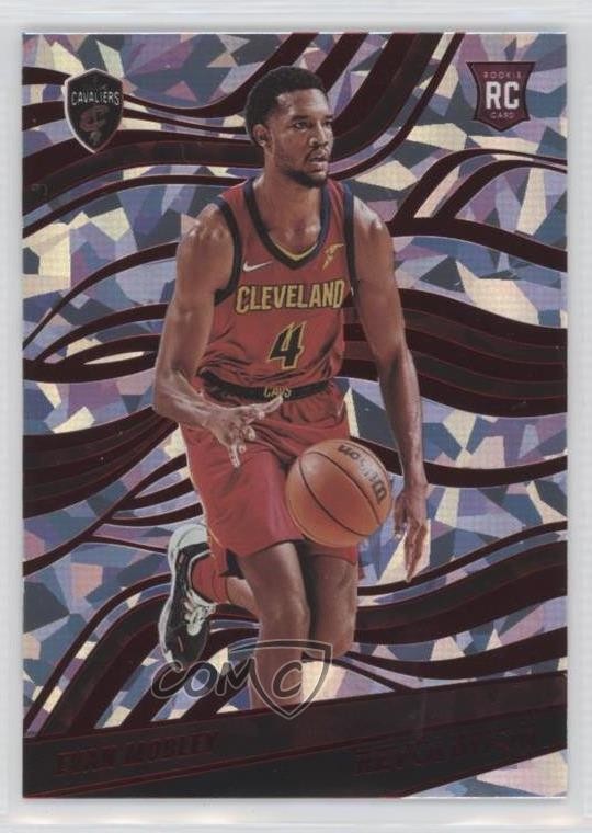 2021-22 Panini Revolution Rookies Chinese New Year Evan Mobley #143 11xt