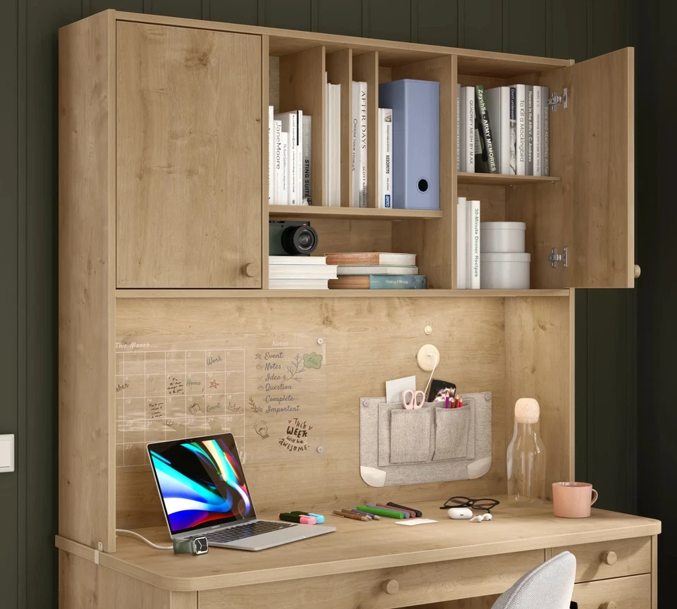 Cilek Mocha Genis großer Schreibtisch mit Regalaufsatz - Bild 4 von 4