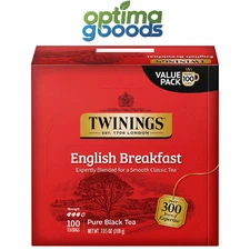 Twinings English Breakfast Black Tea Bags, 100 Count (Pack of 1) Free Shipping.