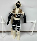 1991 GI Joe Storm Shadow action figure with 2 weapons.