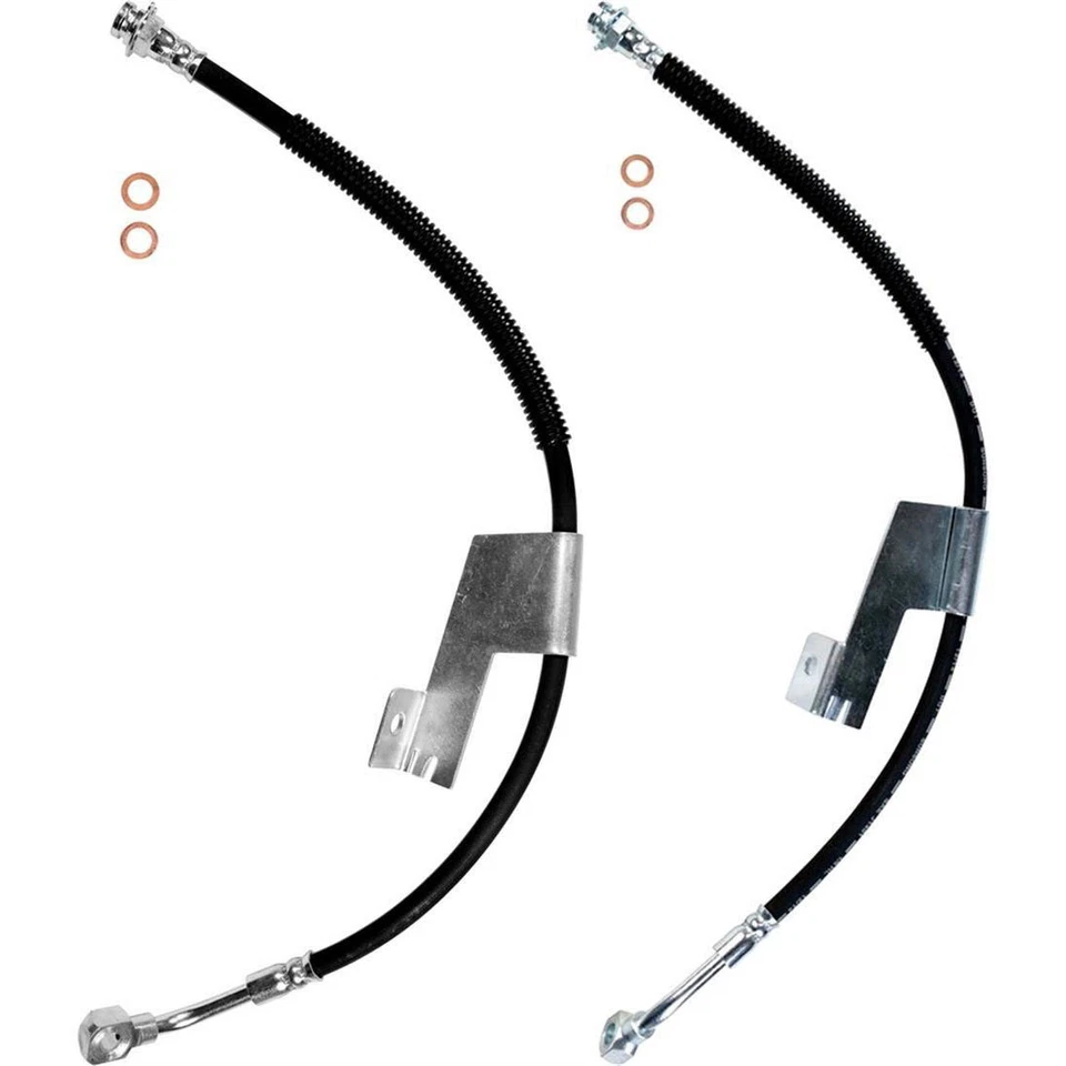 Manguera hidráulica de freno delantera izquierda y derecha Sunsong para Chevrolet G30 1996 4,3 L Foto 2 de 2