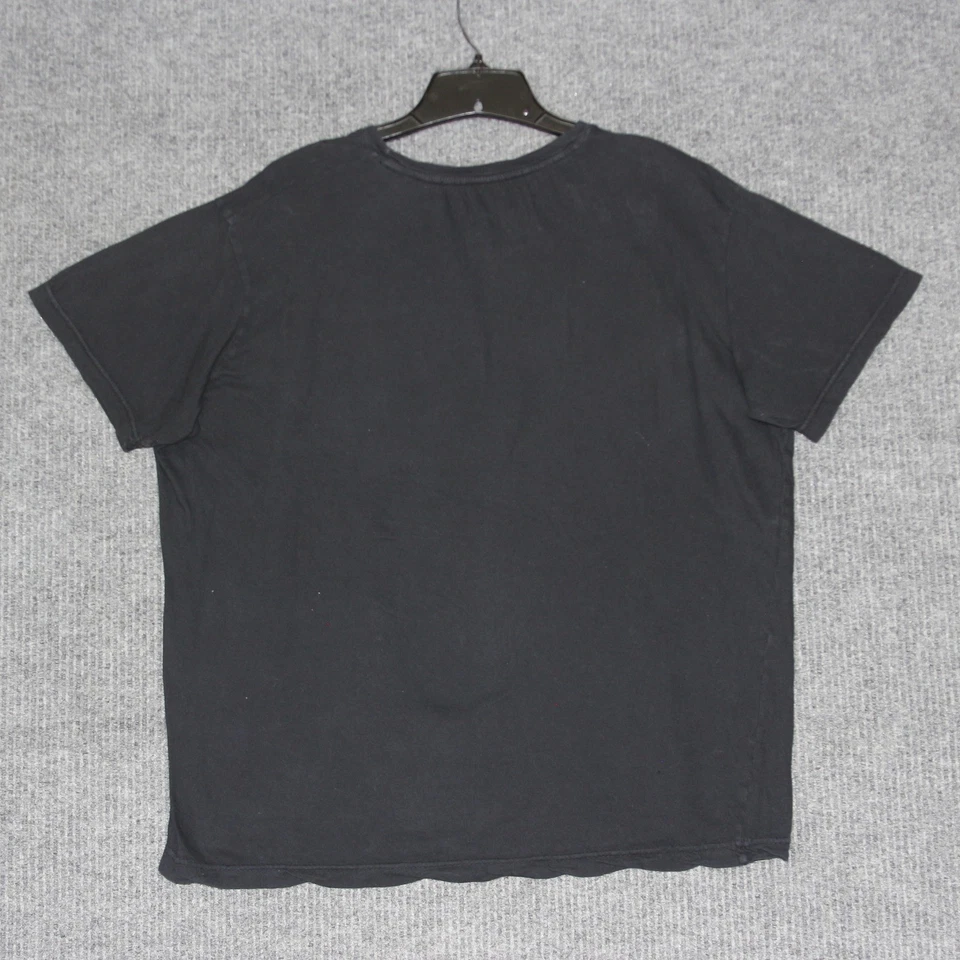 Affliction Type Men's Graphic Skull Wings T Shirt XL Grunge Goth Skater Y2K - Image 3 of 4