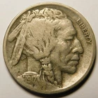 1917-D Buffalo Nickel — photo from another recent sale