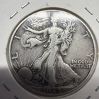 1942 50C Walking Liberty Half Dollar Actual Coins
