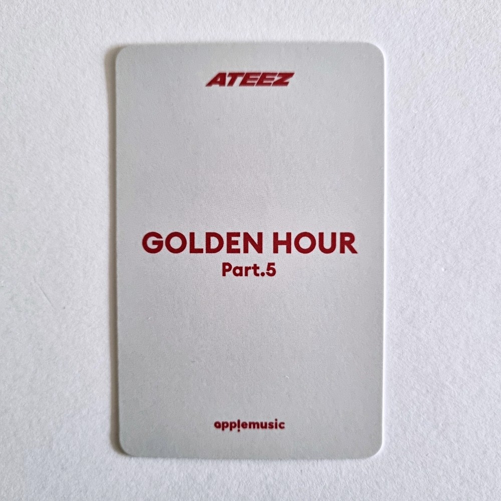 ATEEZ 14th Mini Album Golden Hour Part.5 AppleMusic Makestar Yes24