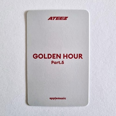 ATEEZ 14th Mini Album Golden Hour Part.5 AppleMusic Makestar Yes24