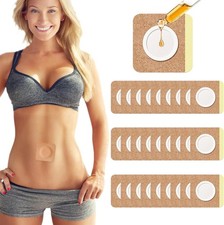 36Pcs Castor Oil Pack Wrap, Organic Cotton Castor Oil Patches for Belly Button