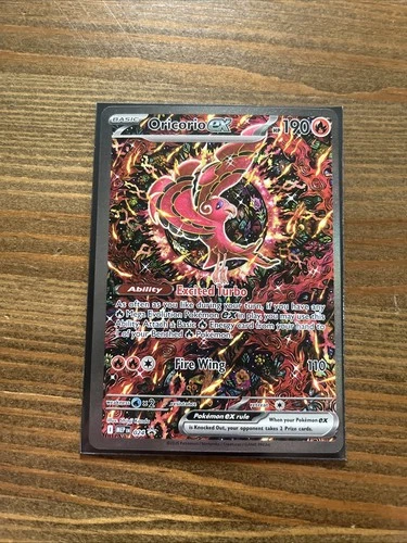 2025 POKEMON MEP EN-ME BLACK STAR PROMO 024 ORICORIO EX MEGA CHARIZARD X ex