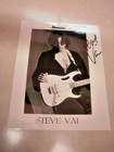 Steve Vai Signed 8x10 Ibanez Photo — photo 1