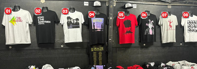 Echo & the Bunnymen Tour Merch 2026, T-shirt Reprint