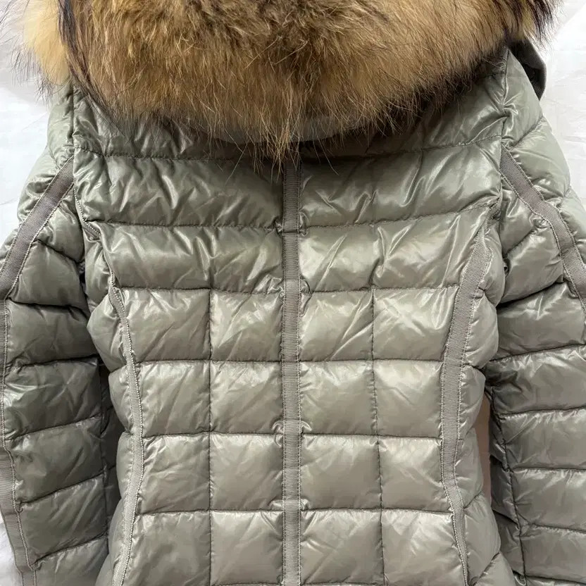 Moncler Women's Padded Jacket 55 Size - Authentic, Grayish Silver