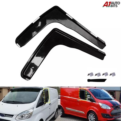 Pare-Brise Latéral Noir Pour Ford Transit Custom / Tourneo MK1 2012-2023 - Photo 1/4