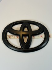 Toyota Black Matte Emblem 15cm 150mm