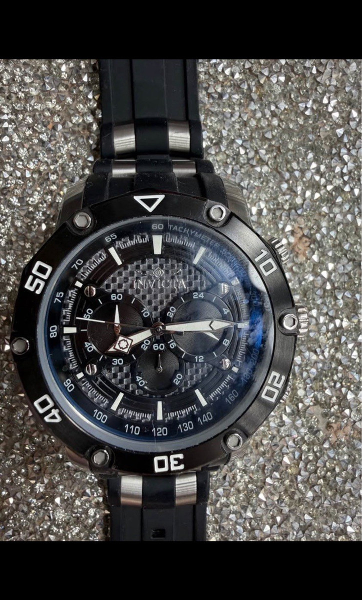 Invicta Pro Diver Trinite Men's Chronograph Tachymeter Quartz 50mm 100m