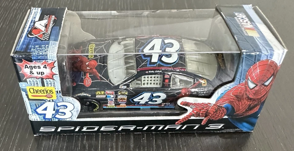BOBBY LABONTE MARVEL 2007 SPIDERMAN 3 RICHARD PETTY DODGE CHARGER CHEERIOS NEW! - Image 3 of 4