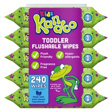 Travel Wipes Kids Hygiene Essentials Potty Training Flushable Wipes Daily Use