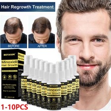 Minoxidil 5 Extra Strength Men 10 Month Supply Hair Regrowth Solution 10Bottles