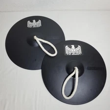 Pintech XT Series Practice Cymbal Pads Pair Black Drum Percussion Mutes