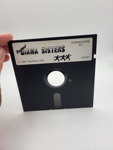 The GREAT GIANA SISTERS Commodore 64 C64 Box Deutsch Englisch Top Zustand Rar❤️ - Picture 8 of 20