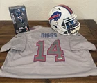 Stefon Diggs Buffalo Bills Autographed Lot Beckett COA